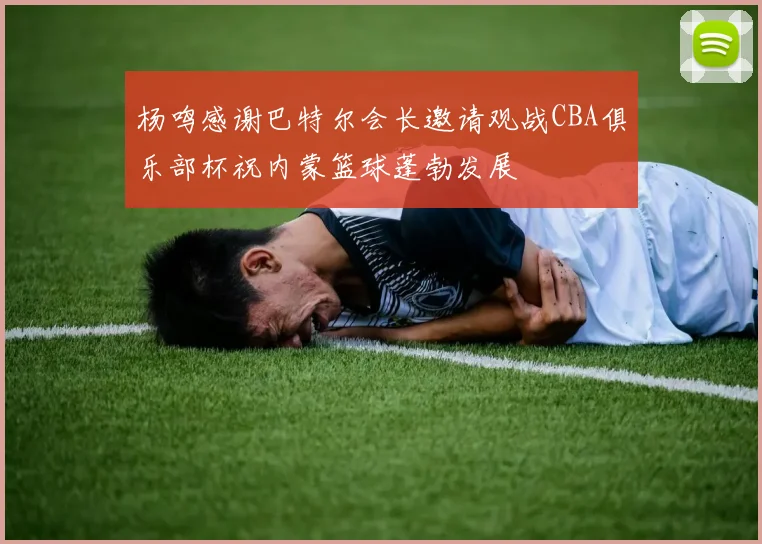杨鸣感谢巴特尔会长邀请观战CBA俱乐部杯祝内蒙篮球蓬勃发展